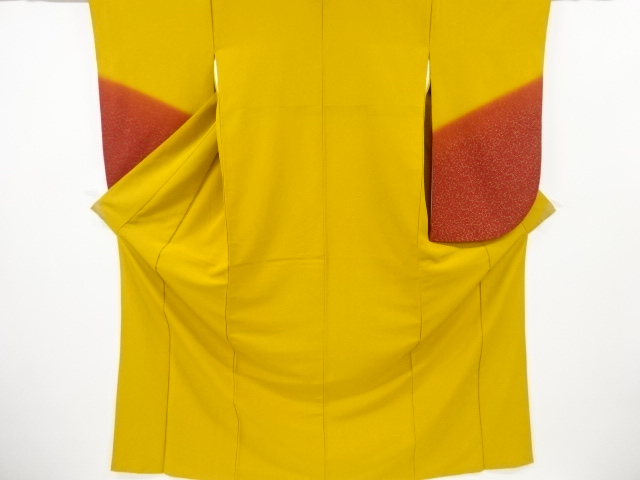 のり散らし模様二尺袖着物